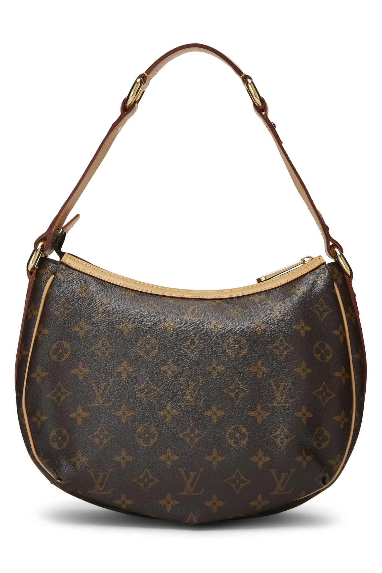 Louis Vuitton, Tulum PM en toile Monogram d'occasion, marron