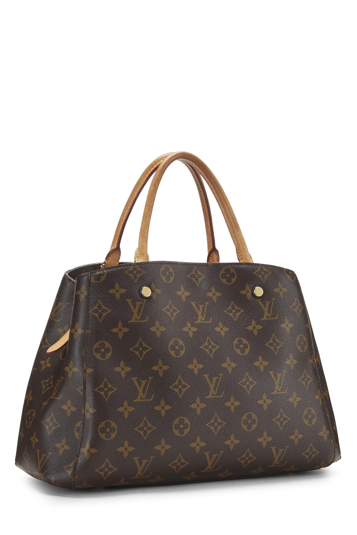 Louis Vuitton, Montaigne MM en toile monogram d'occasion, marron