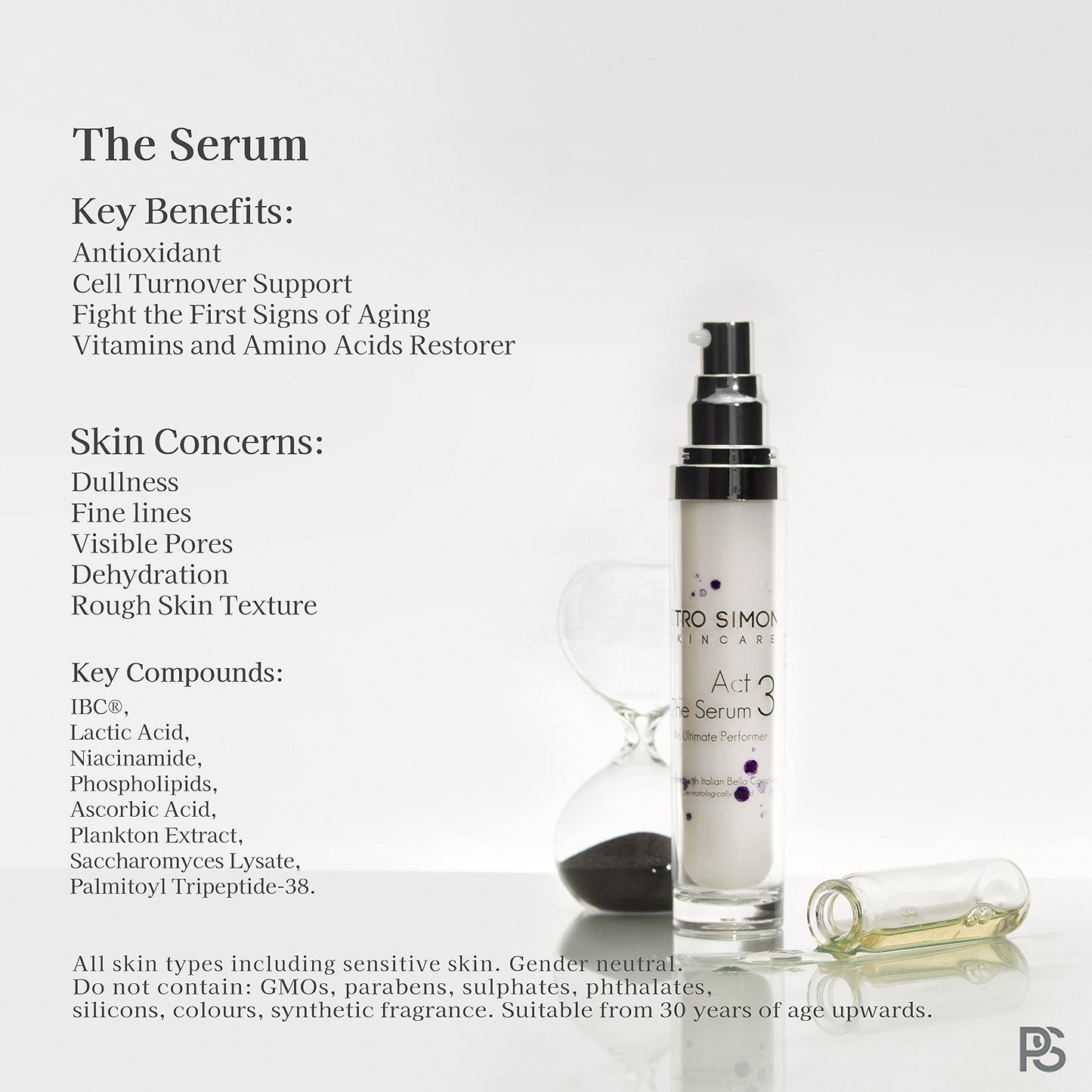 Pietro Simone Skincare, Essential Act 3: The Serum