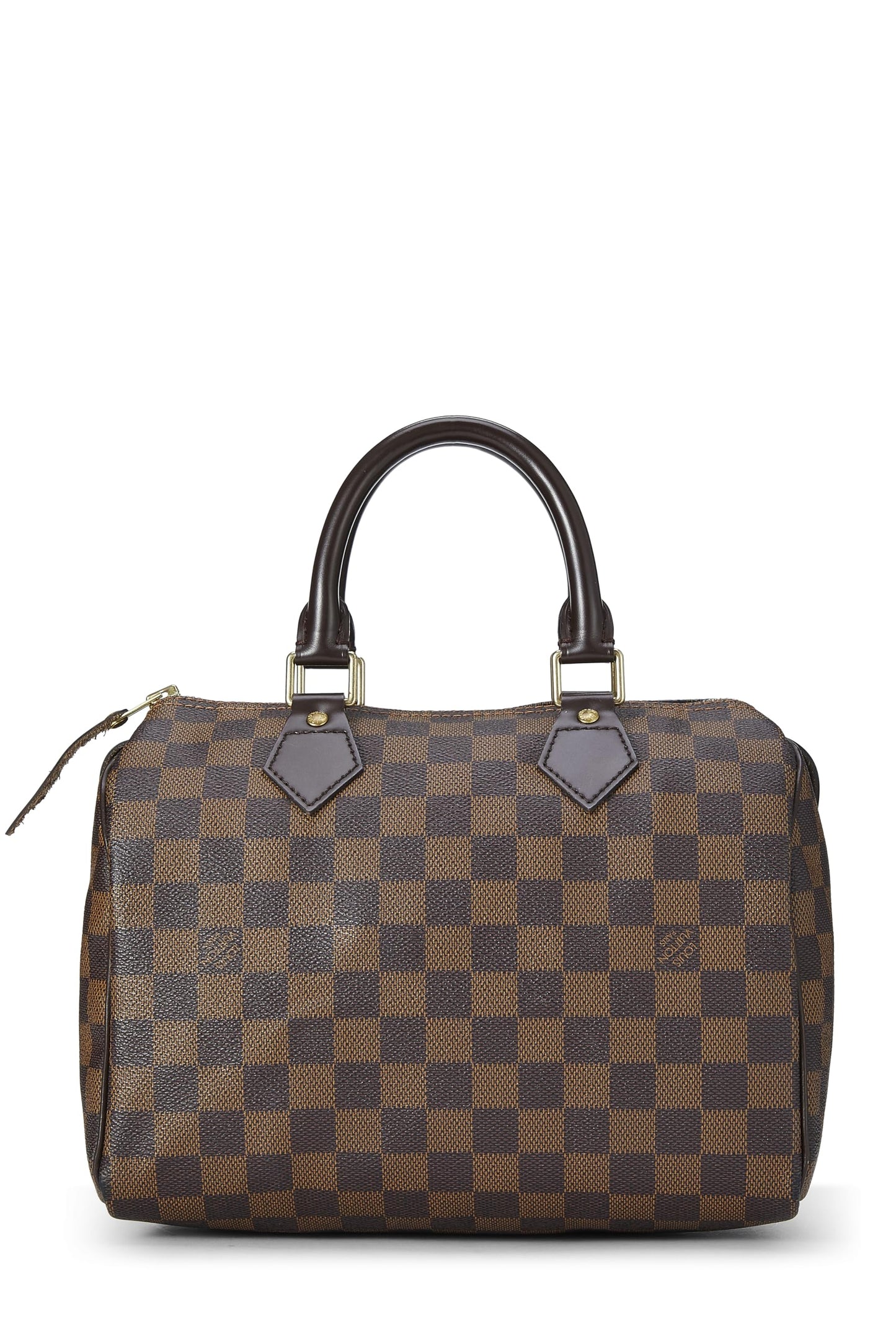 Louis Vuitton, Damier Ebene Speedy 25 d'occasion, marron