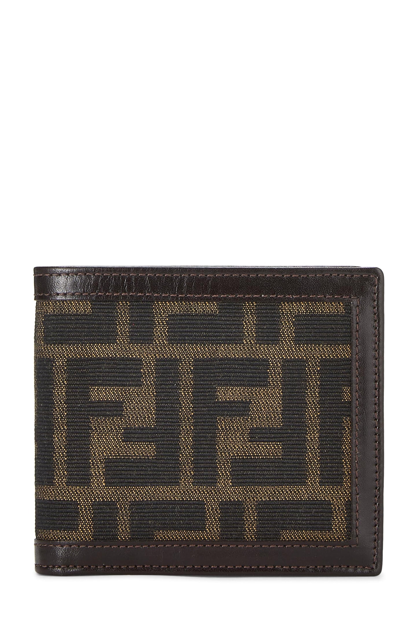 Fendi, Pre-Loved Brown Zucca Coated Canvas Wallet, Brown