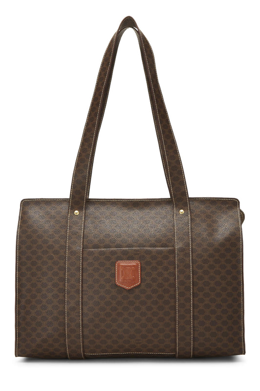 Céline, sac fourre-tout Macadam marron d'occasion, marron