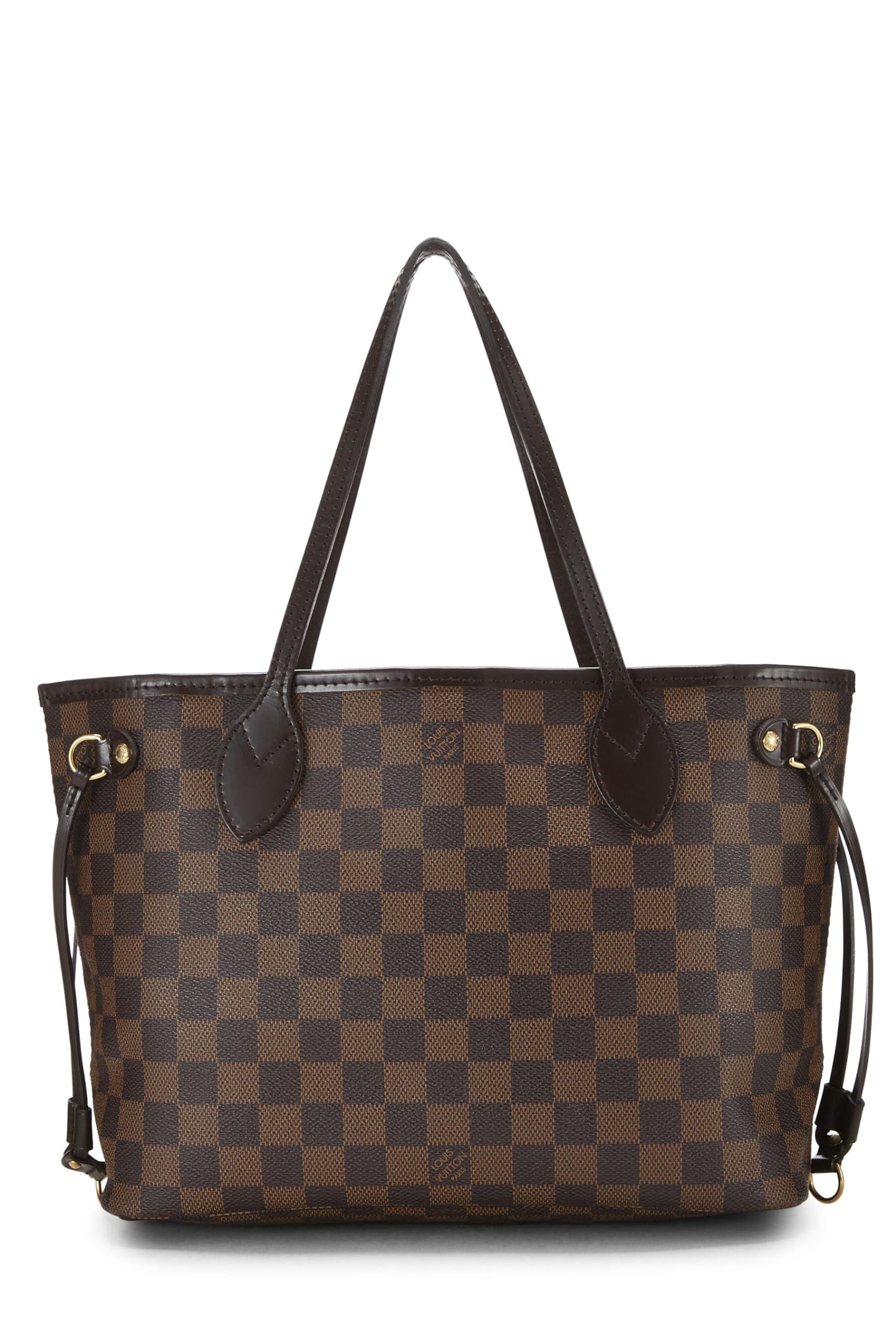 Louis Vuitton, Damier Ebene Neverfull PM pre-amado, Marrón