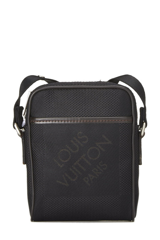 Louis Vuitton, Pre-Loved Damier Geant Citadin Mini negro, Negro