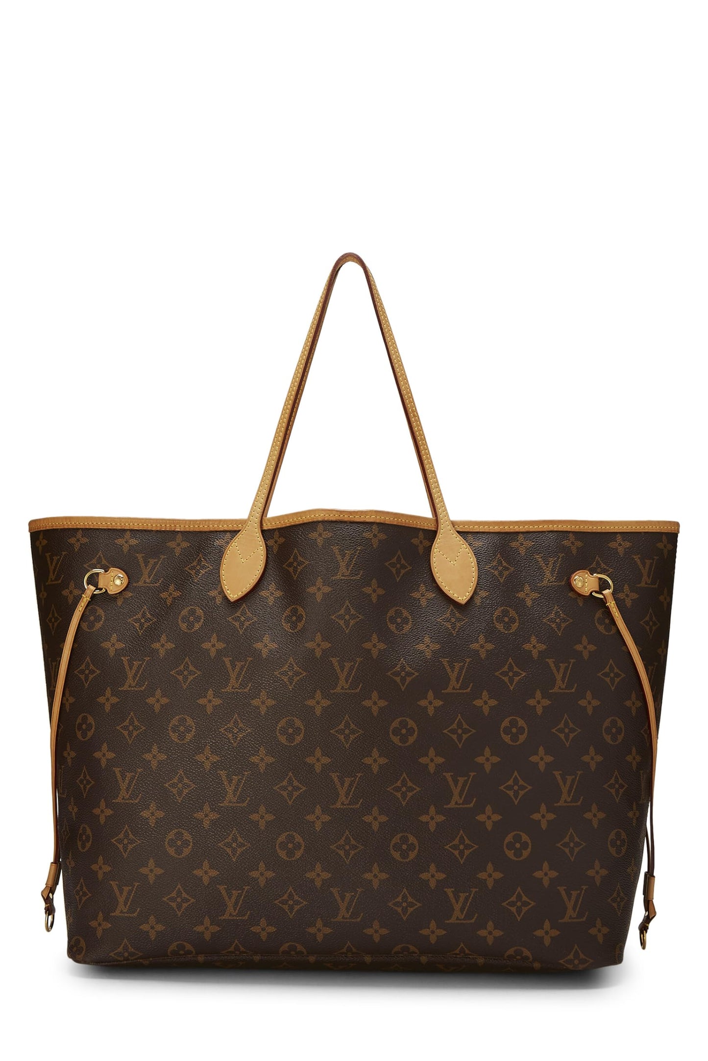 Louis Vuitton, Lona con monograma rojo Pre-Loved Neo Neverfull GM, Rojo