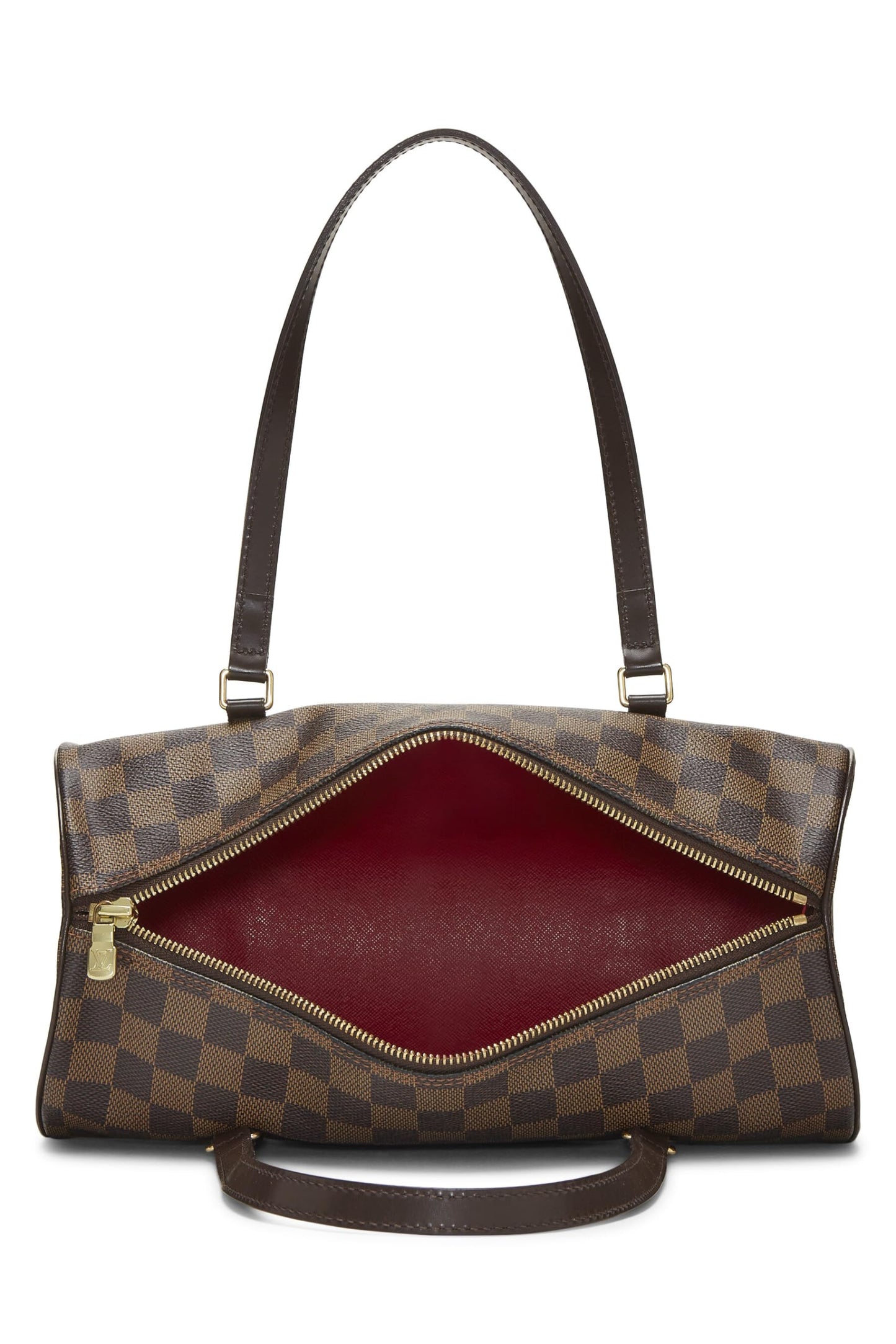 Louis Vuitton, Juego pre-amado Damier Ebene Papillon 30 y mini, marrón