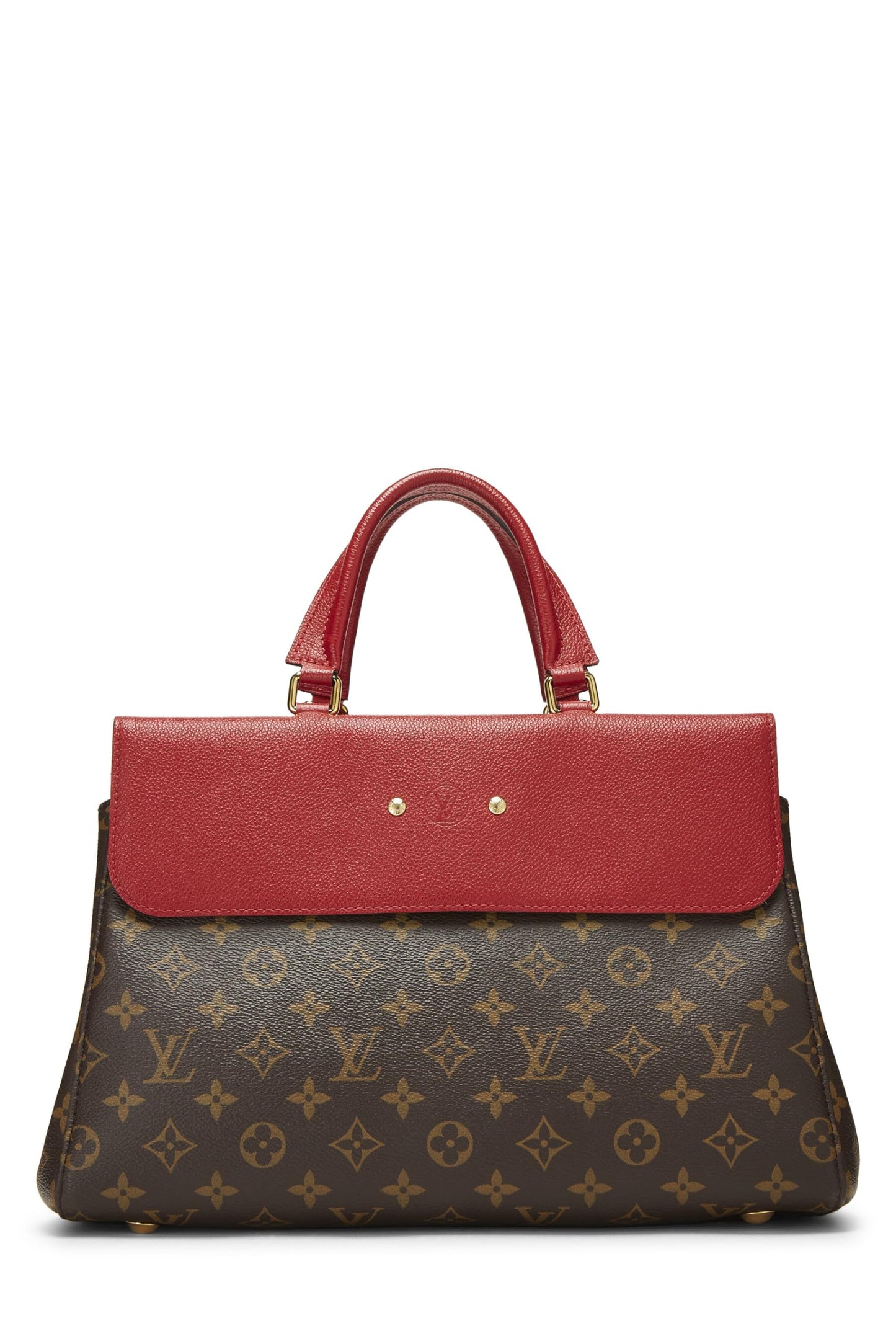 Louis Vuitton, Venus de lona con monograma rojo Pre-Loved, Rojo