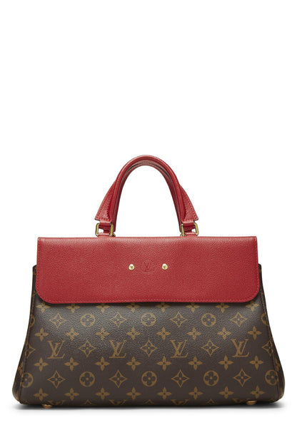 Louis Vuitton, Venus de lona con monograma rojo Pre-Loved, Rojo