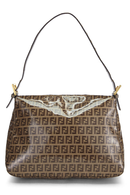 Fendi, Pre-Loved Brown Zucchino Vinyl Mama, Brown