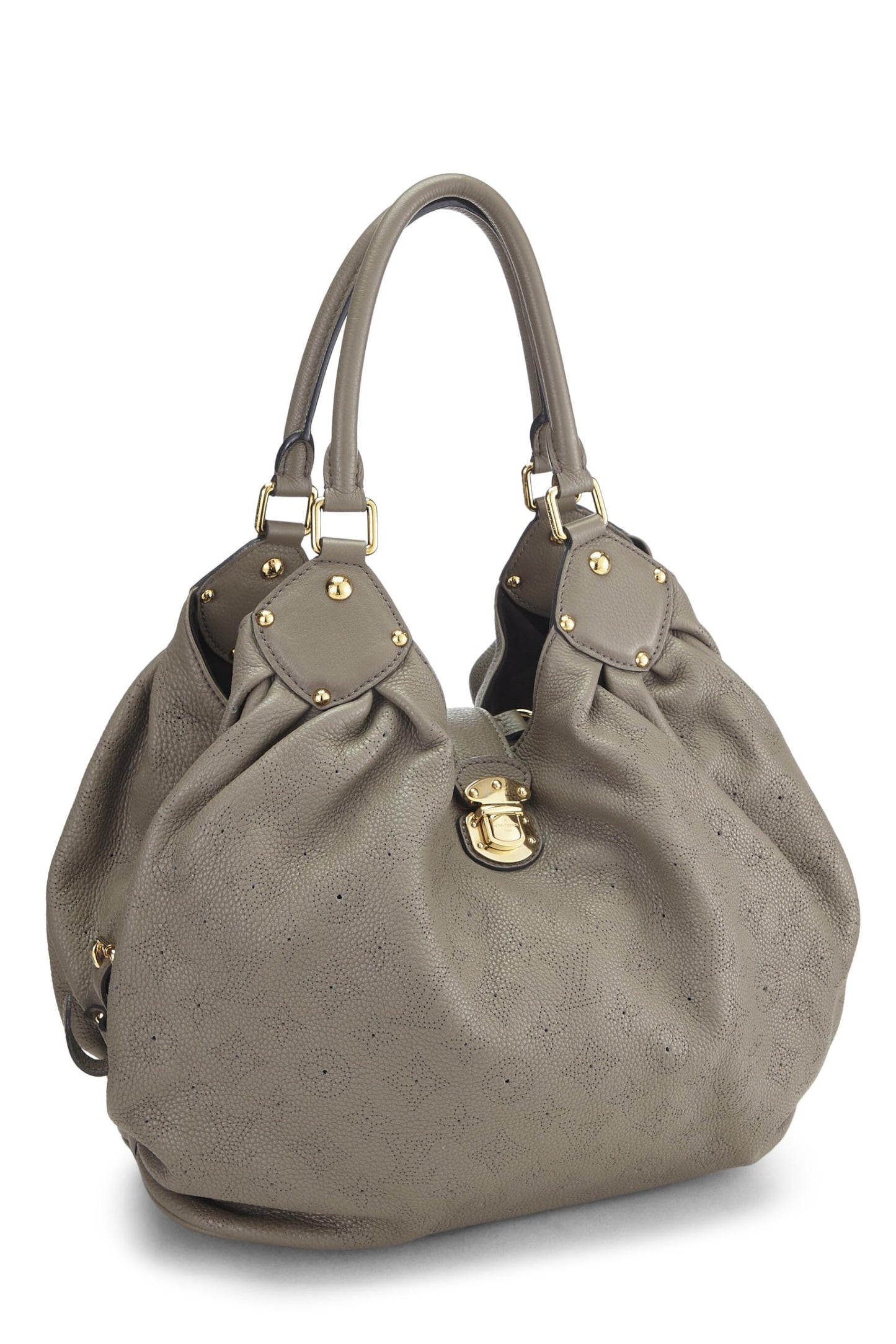 Louis Vuitton, Mahina Large Gris Monogram d'occasion, Gris