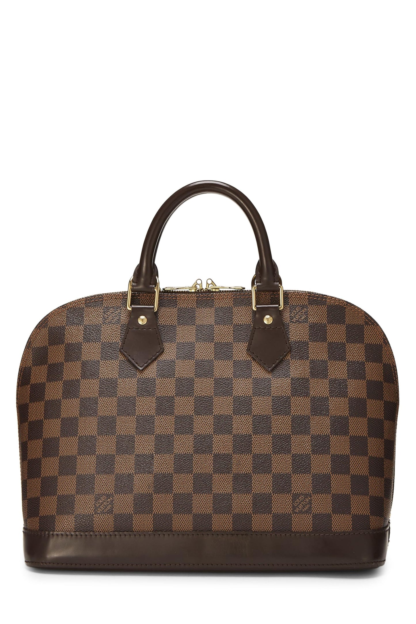 Louis Vuitton, Pre-Loved Damier Ebene Alma PM, Brown