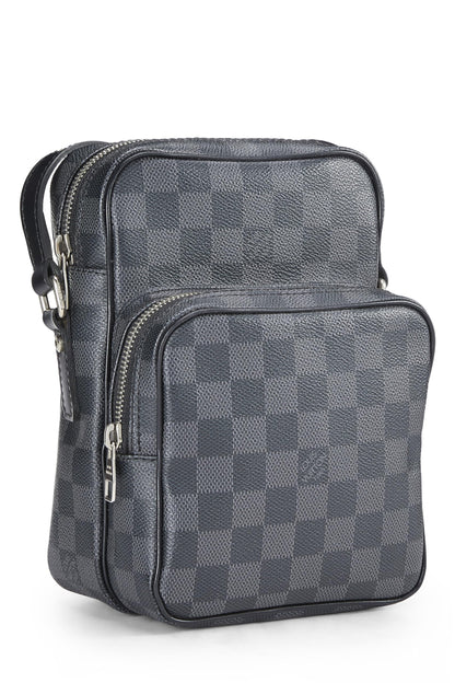 Louis Vuitton, Pre-Loved Damier Graphite Rem, Black