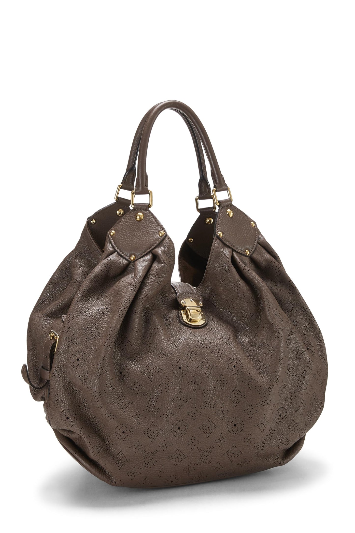 Louis Vuitton, Mahina XL marron Monogram d'occasion, marron