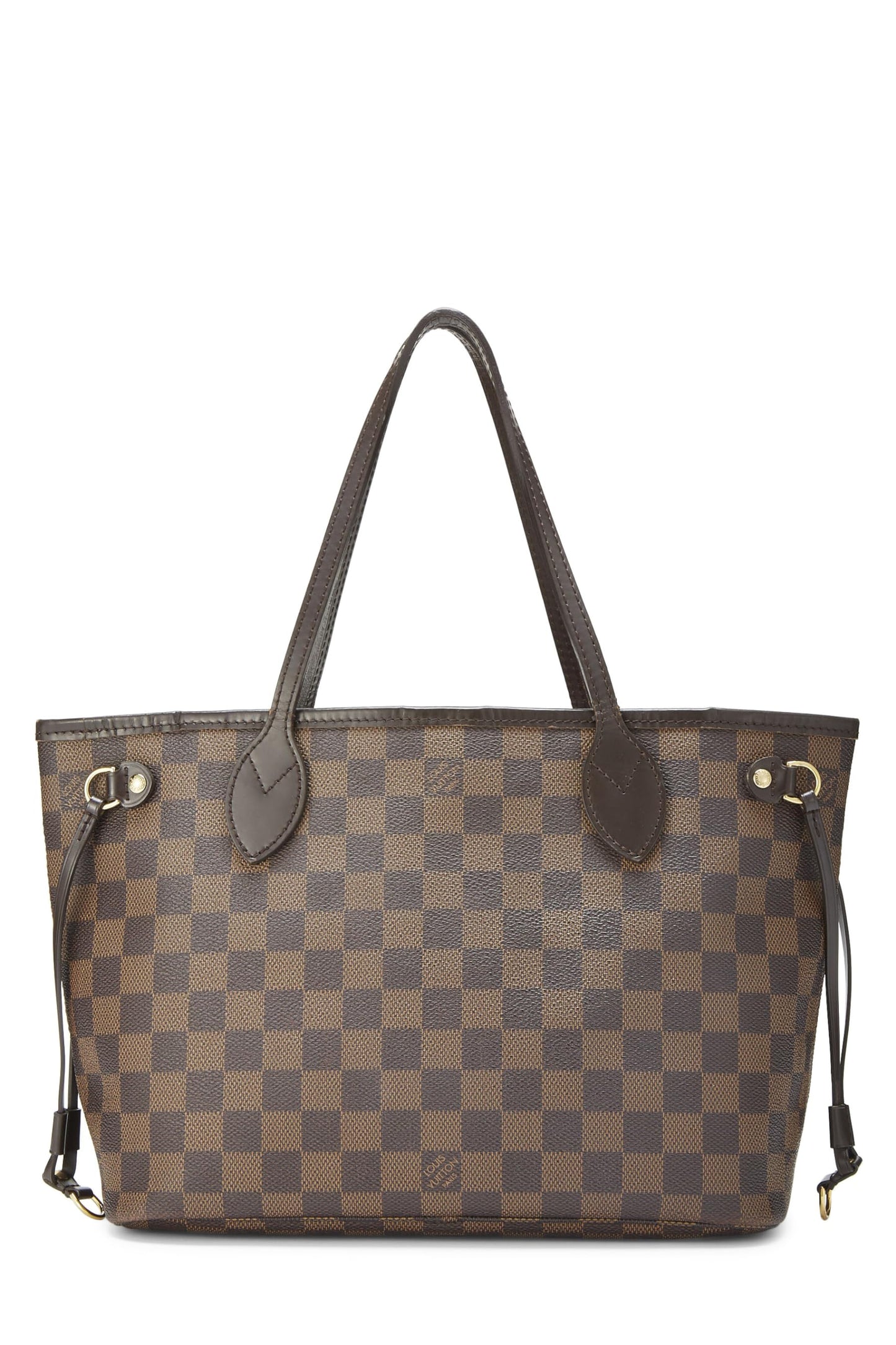 Louis Vuitton, Pre-Loved Damier Ebene Neverfull PM, Brown