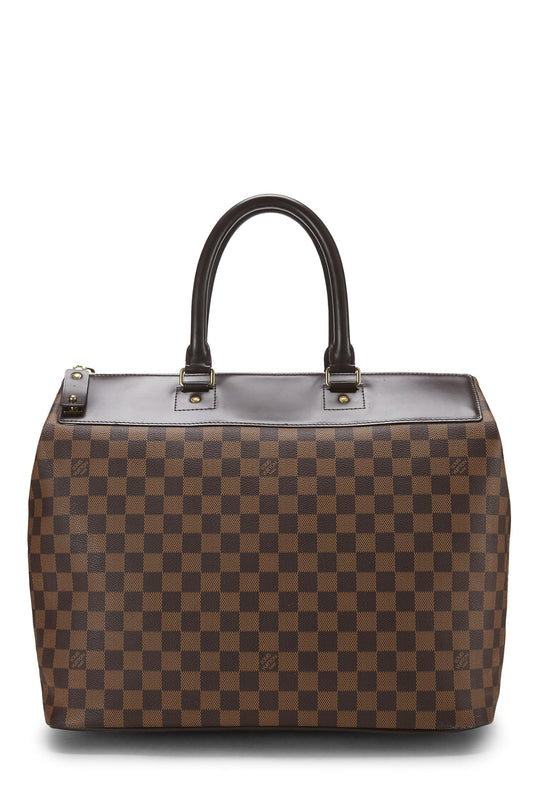 Louis Vuitton, Pre-Loved Damier Ebene Greenwich PM, Brown