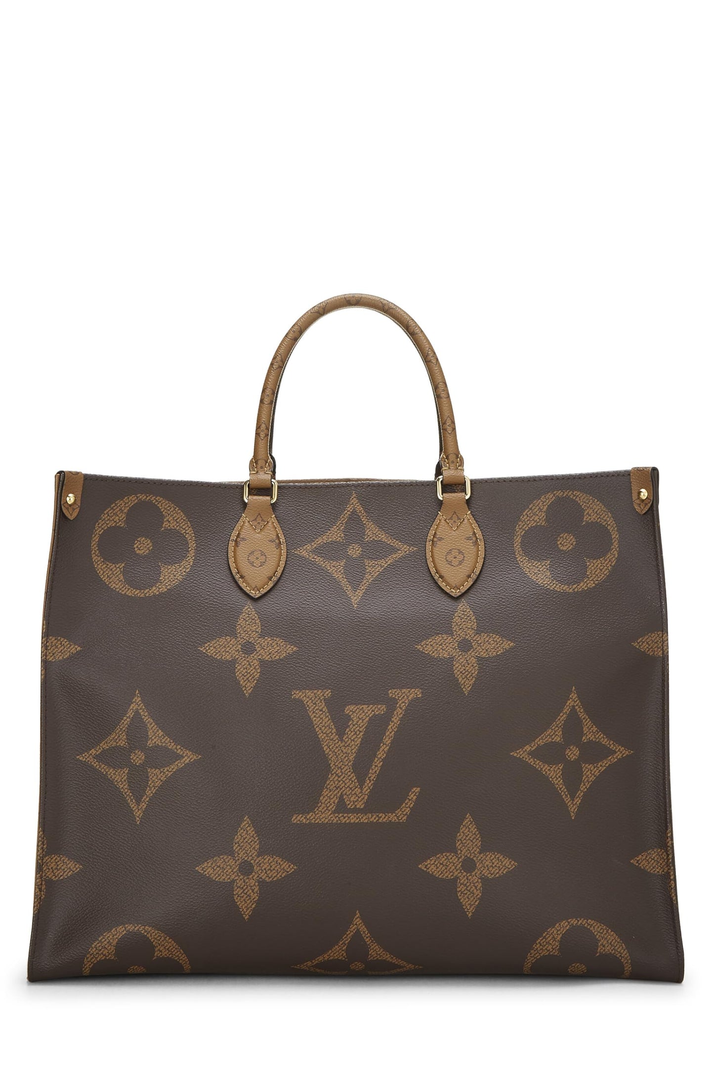 Louis Vuitton, Monogram géant marron d'occasion On The Go GM, marron