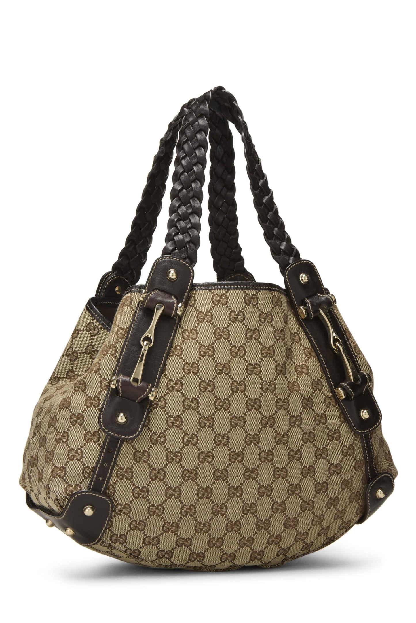 Gucci, sac fourre-tout Pelham en toile GG d'origine d'occasion, marron