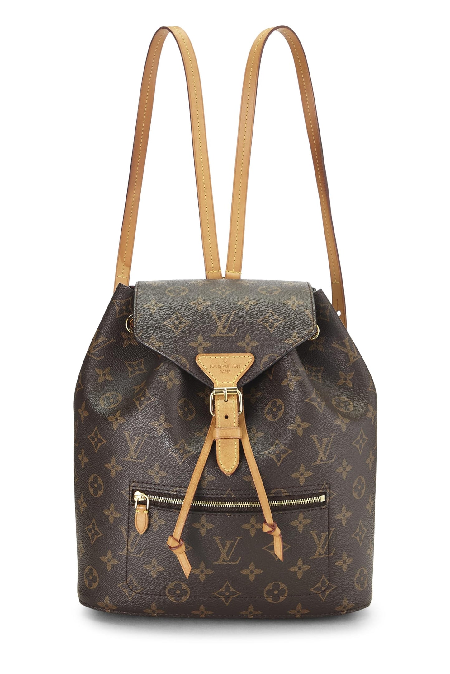 Louis Vuitton, Pre-Loved Monogram Canvas Montsouris MM NM, Brown