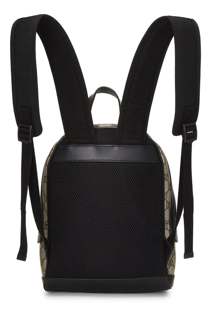 Gucci, Pre-Loved Black Original GG Supreme Canvas Eden Backpack Small, Black