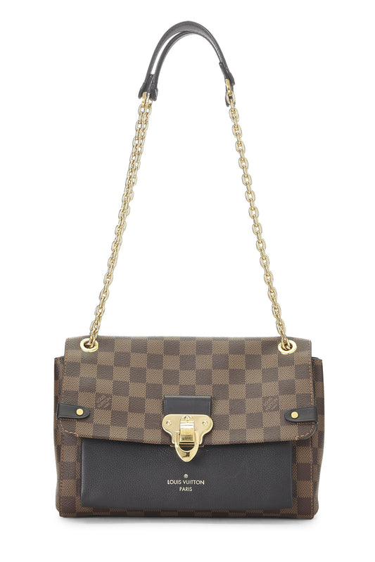 Louis Vuitton, Pre-Loved Negro Damier Ebene Vavin PM NM, Negro