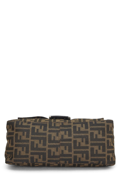 Fendi, Pre-Loved Brown Zucca Canvas Mama, Brown