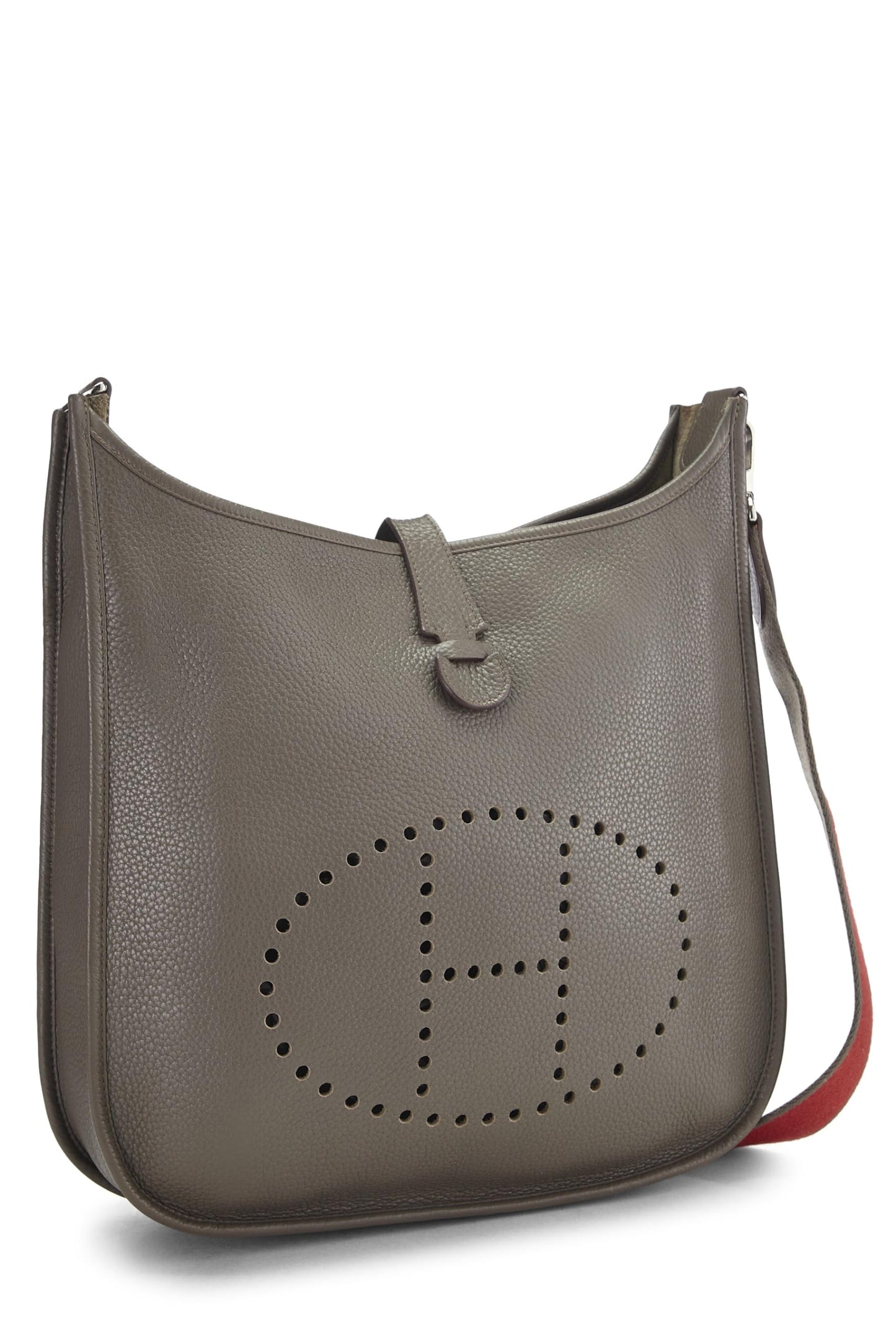 Hermès, Pre-Loved Etoupe Gris Togo Evelyne III Amazone GM, Gris