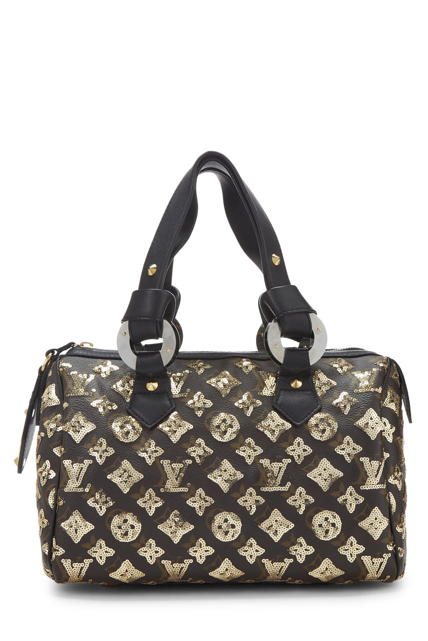 Louis Vuitton, Eclipse Speedy 30 con monograma dorado Pre-Loved, Dorado