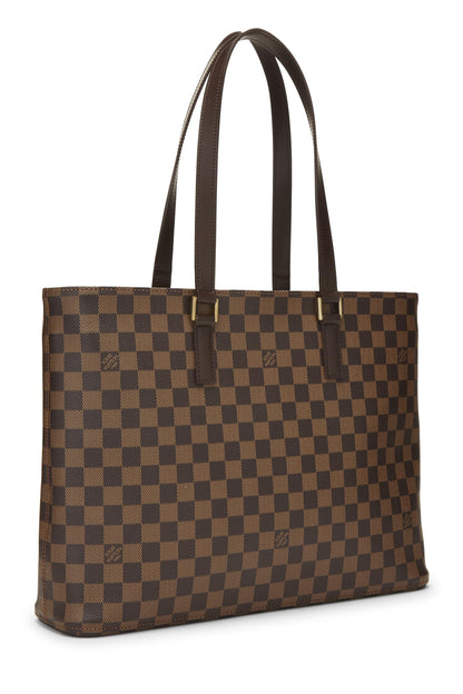 Louis Vuitton, Pre-Loved Damier Ebene Canvas Luco, Brown