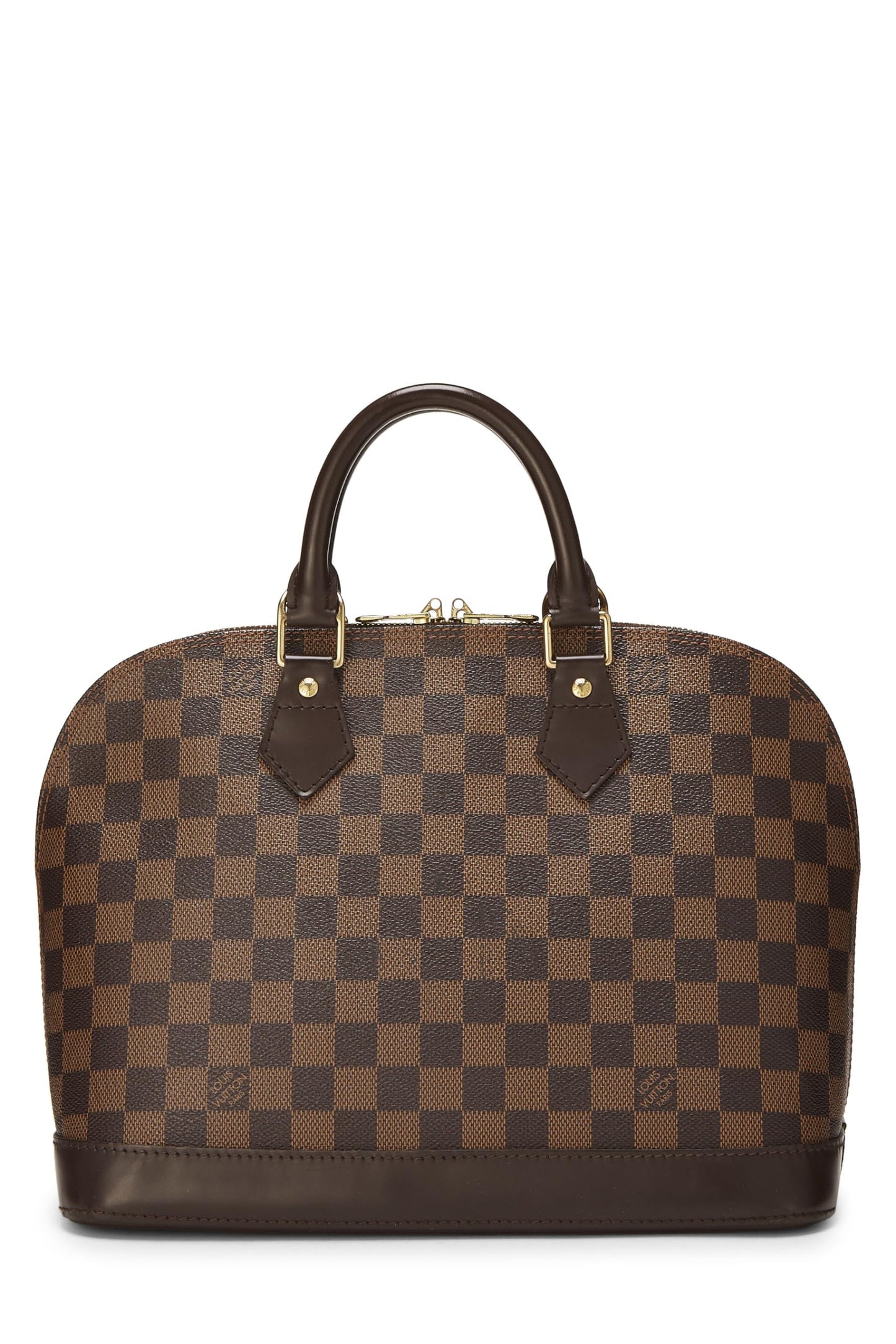 Louis Vuitton, Alma PM Damier Ebène d'occasion, marron