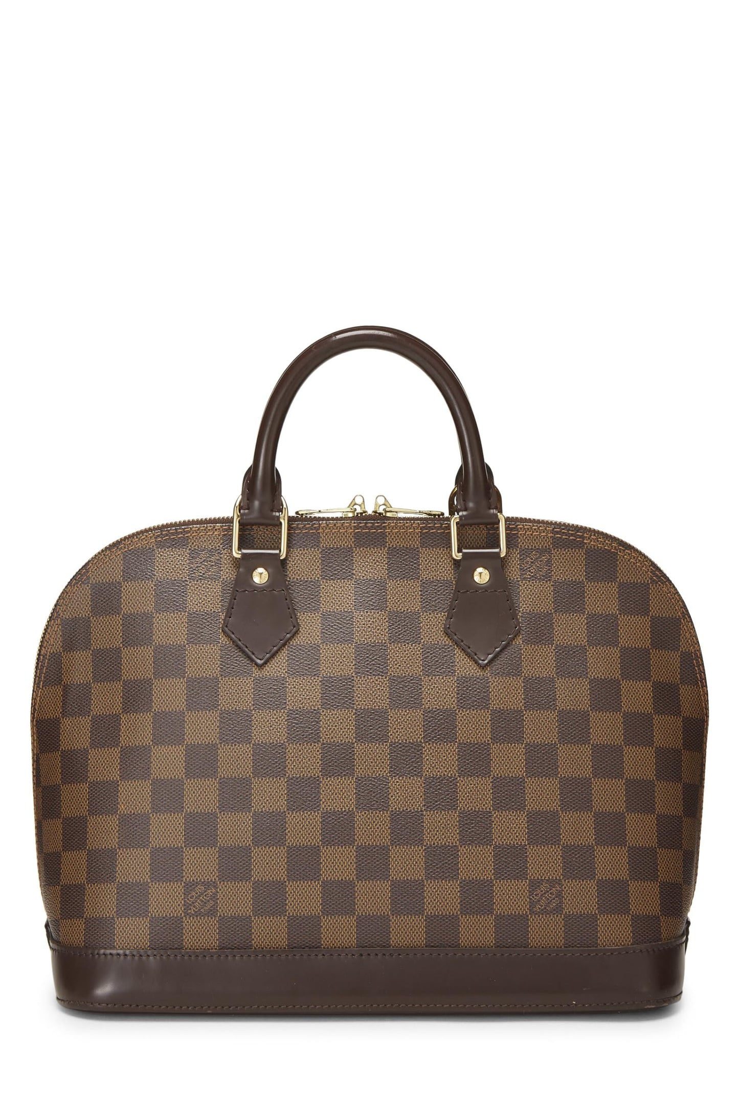 Louis Vuitton, Alma PM Damier Ebène d'occasion, marron