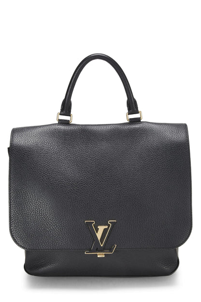 Louis Vuitton, Pre-Loved Black Taurillon Leather Volta, Black