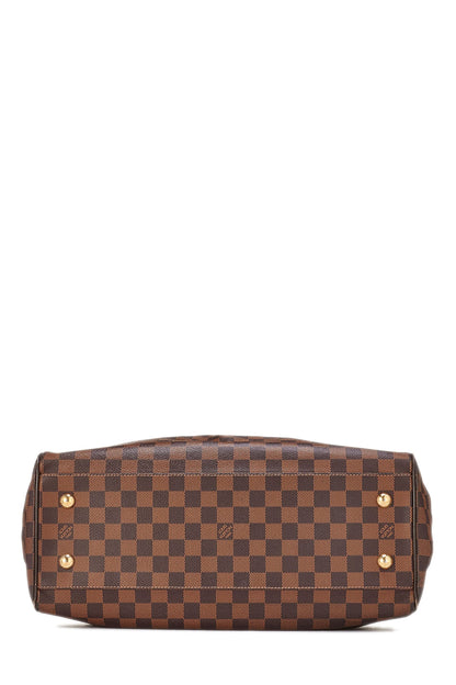 Louis Vuitton, Pre-Loved Damier Ebene Trevi GM, Brown