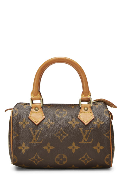 Louis Vuitton, Pre-Loved Monogram Canvas HL Speedy Mini, Brown