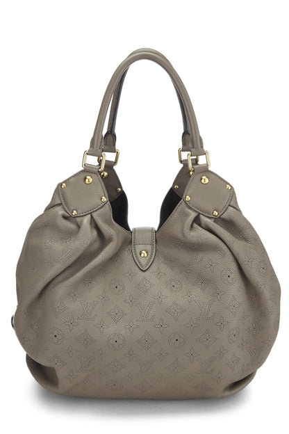 Louis Vuitton, Monograma Mahina gris Pre-Loved grande, Gris