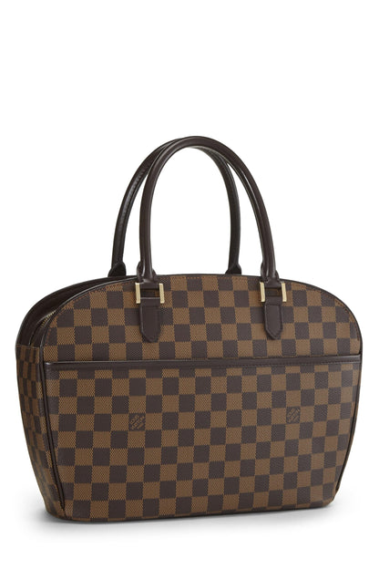 Louis Vuitton, Pre-Loved Damier Ebene Sarria Horizontal, Brown