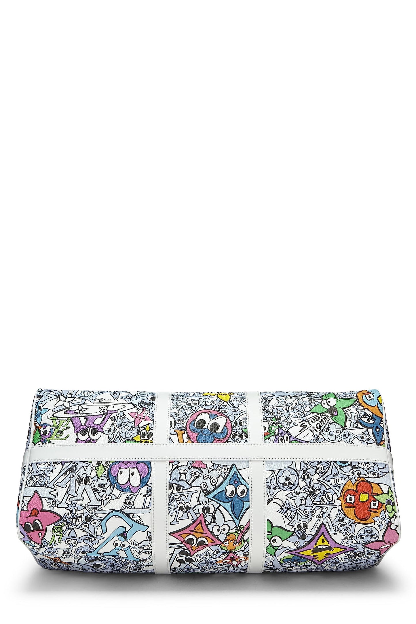 Louis Vuitton, Keepall Bandouliere 50 con monograma multicolor Pre-Loved Comics, Multicolor