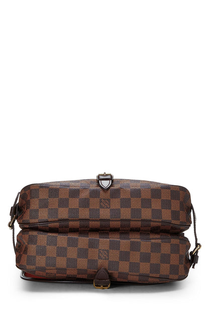 Louis Vuitton, Damier Ebene Saumur 30 pré-aimé, Marron