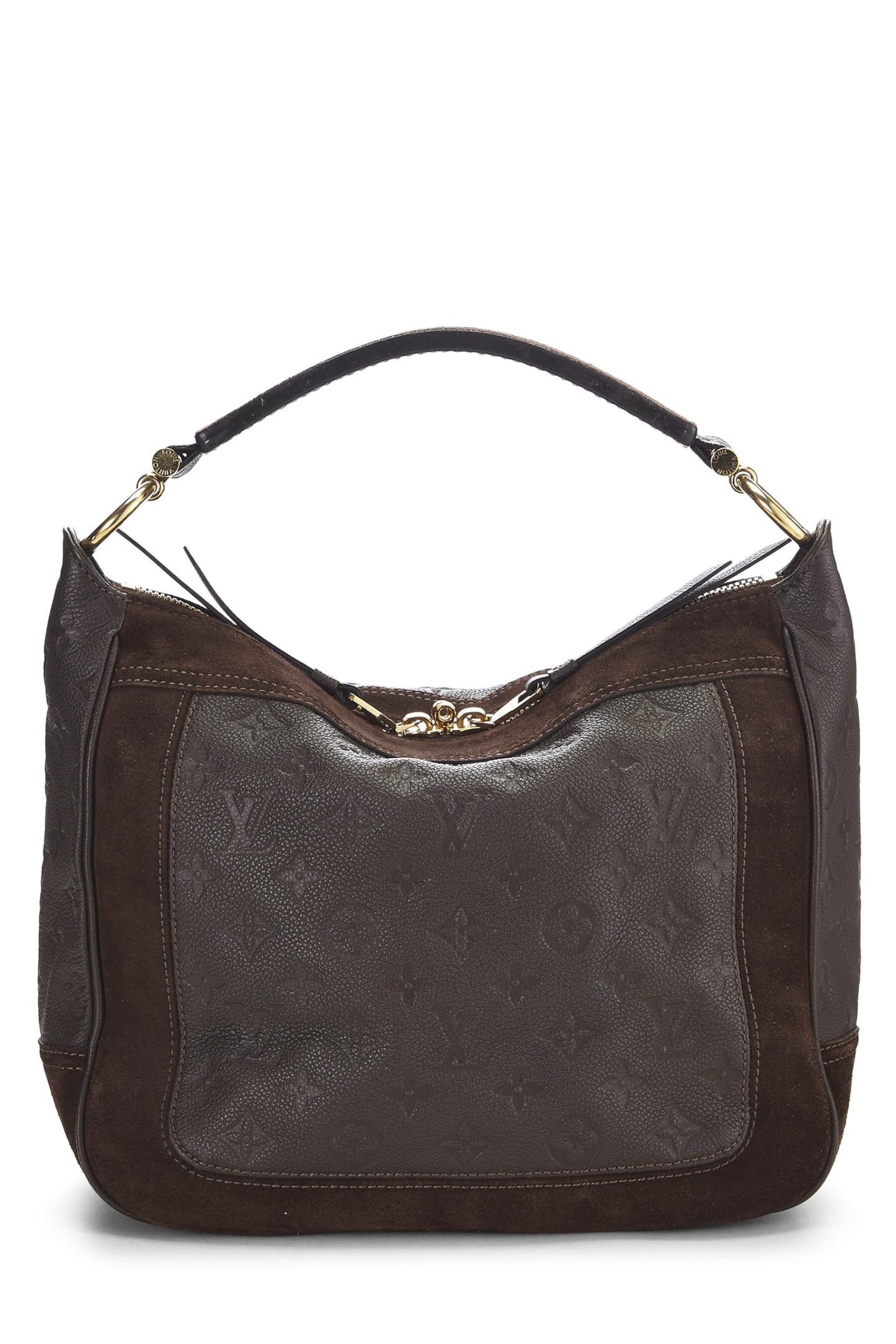 Louis Vuitton, Pré-Aimé Terre Monogram Empreinte Audacieuse PM, Marron