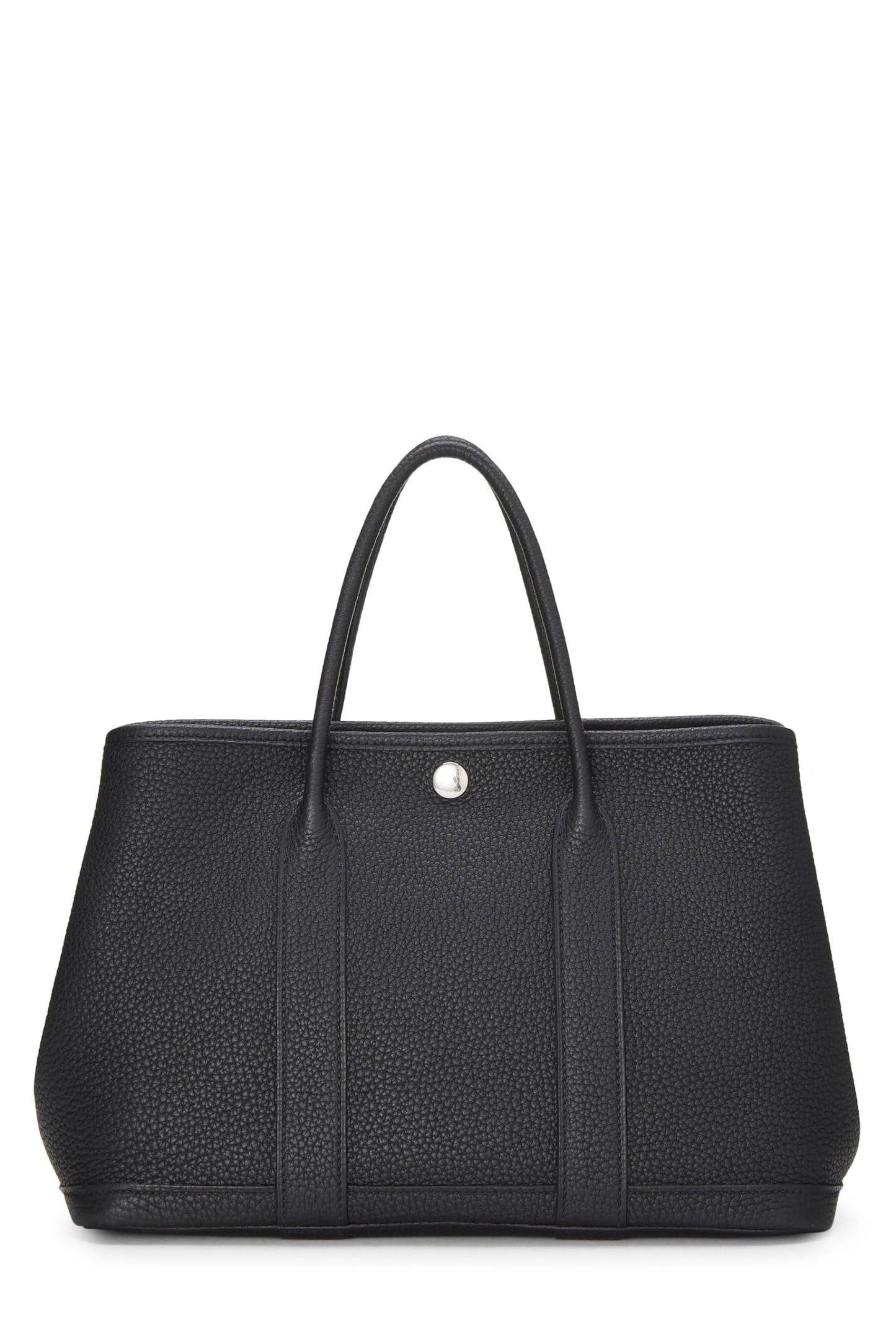 Hermès, Pre-Loved Black Negonda Garden Party TPM, Black