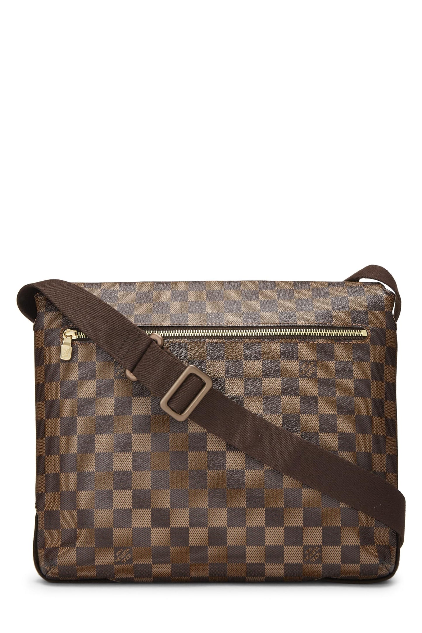 Louis Vuitton, Pre-Loved Damier Ebene Brooklyn MM, Brown