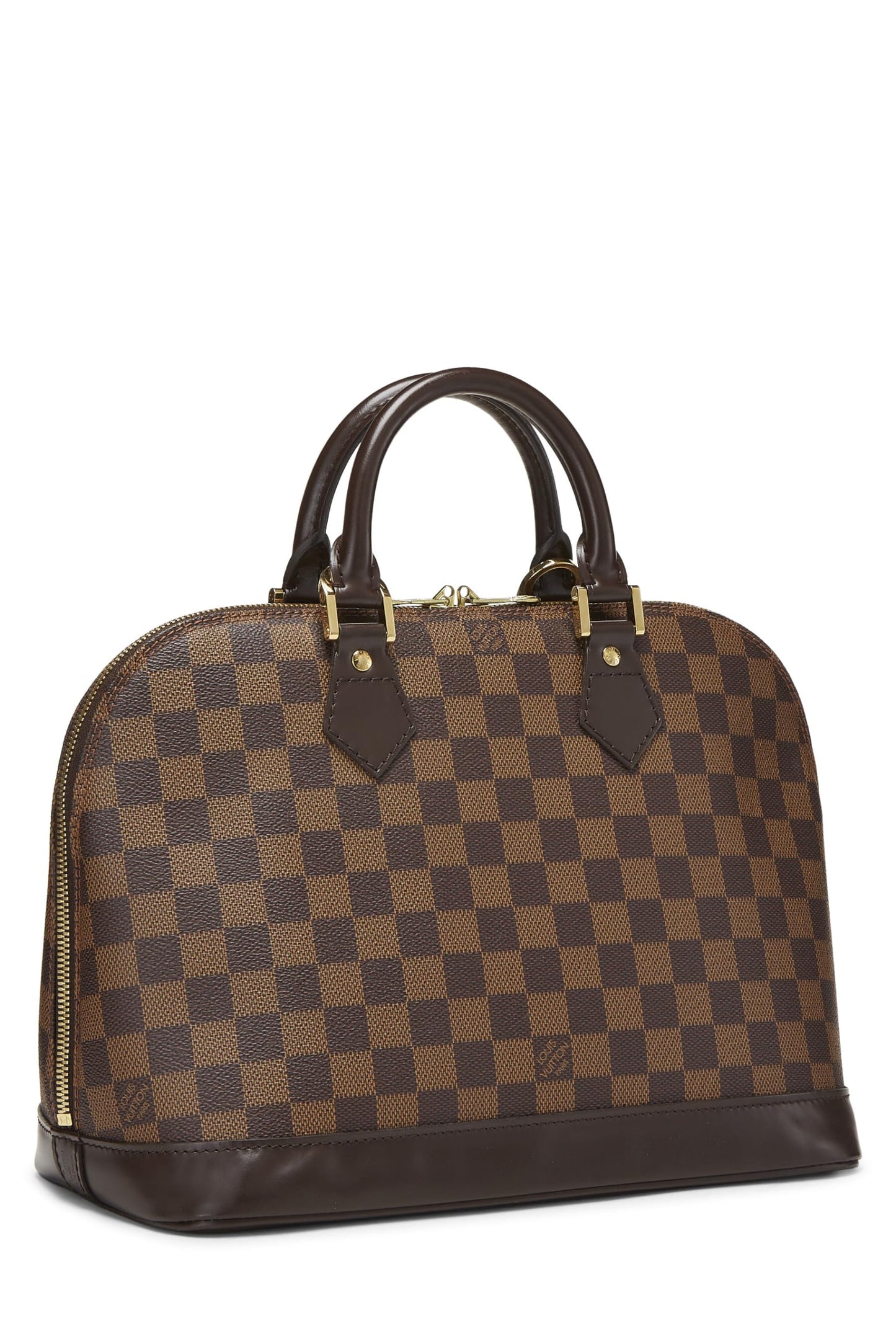 Louis Vuitton, Pre-Loved Damier Ebene Alma PM, Brown