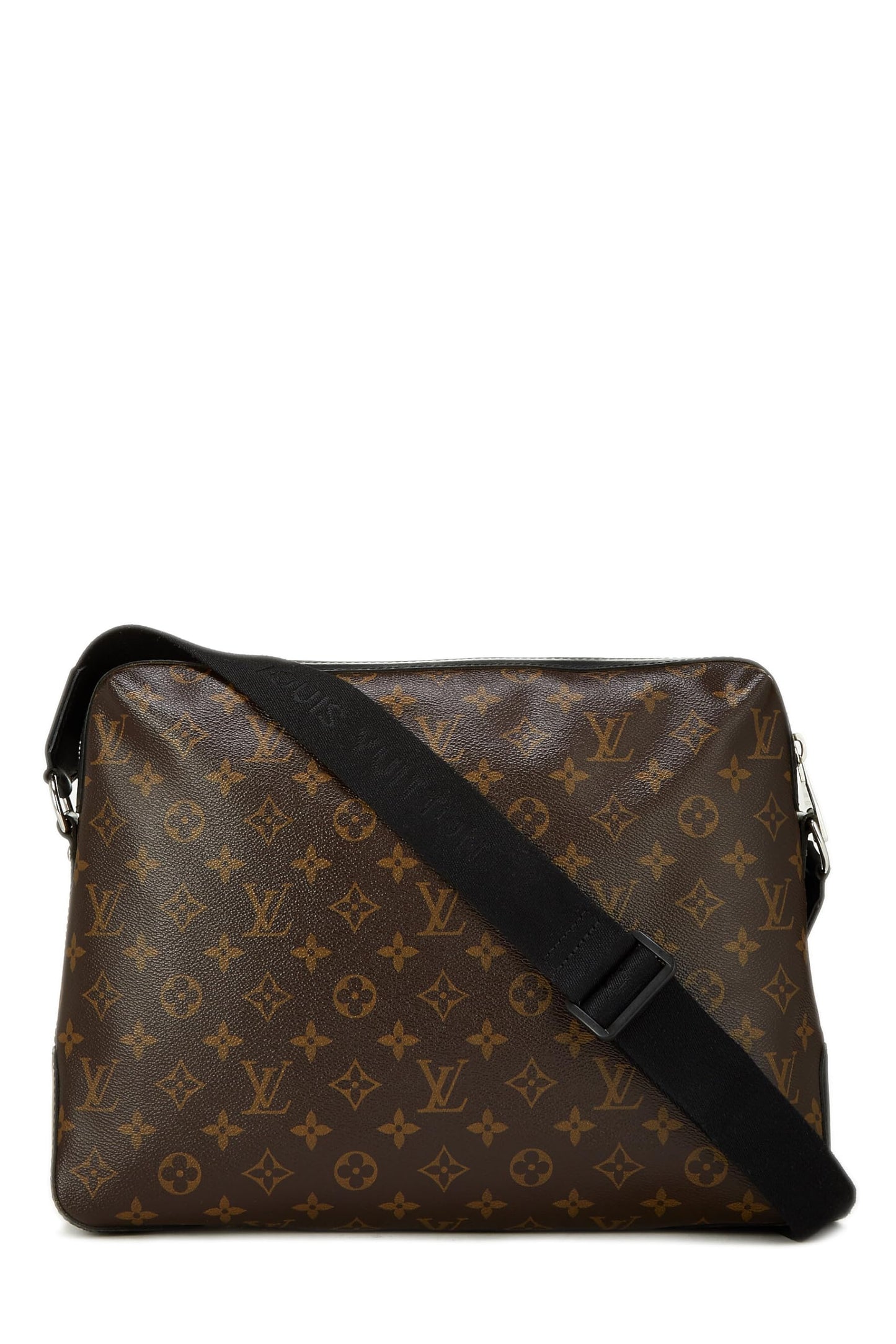 Louis Vuitton, Sac à main d'occasion en toile Monogram Macassar Torres, marron