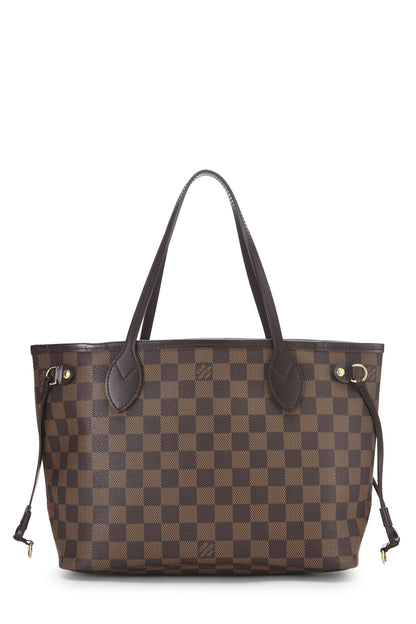 Louis Vuitton, Pre-Loved Damier Ebene Neverfull PM, Brown