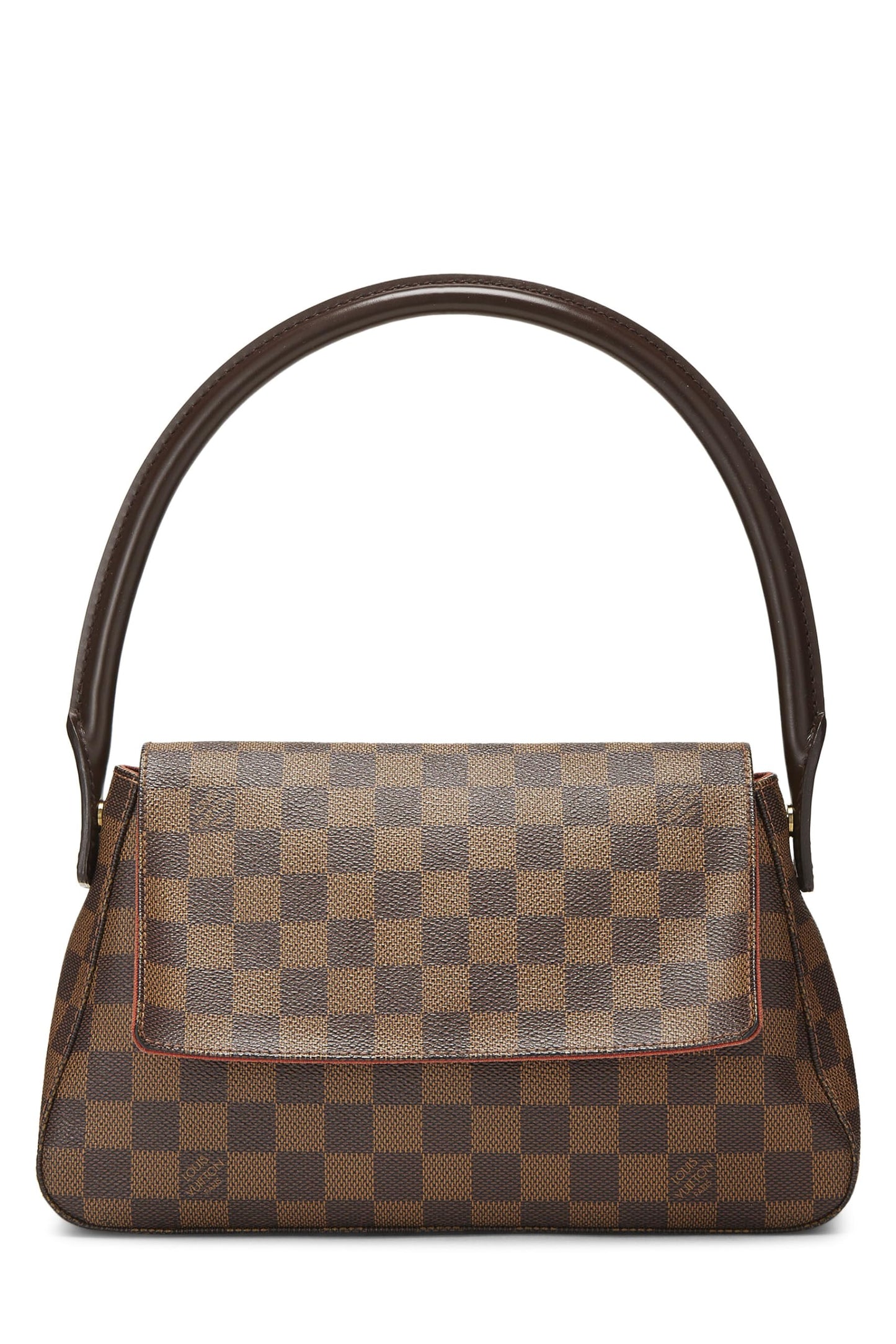 Louis Vuitton, toile Damier Ebene Looping PM d'occasion, marron