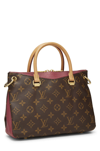 Louis Vuitton, Pallas BB NM en toile monogram rose d'occasion, rose