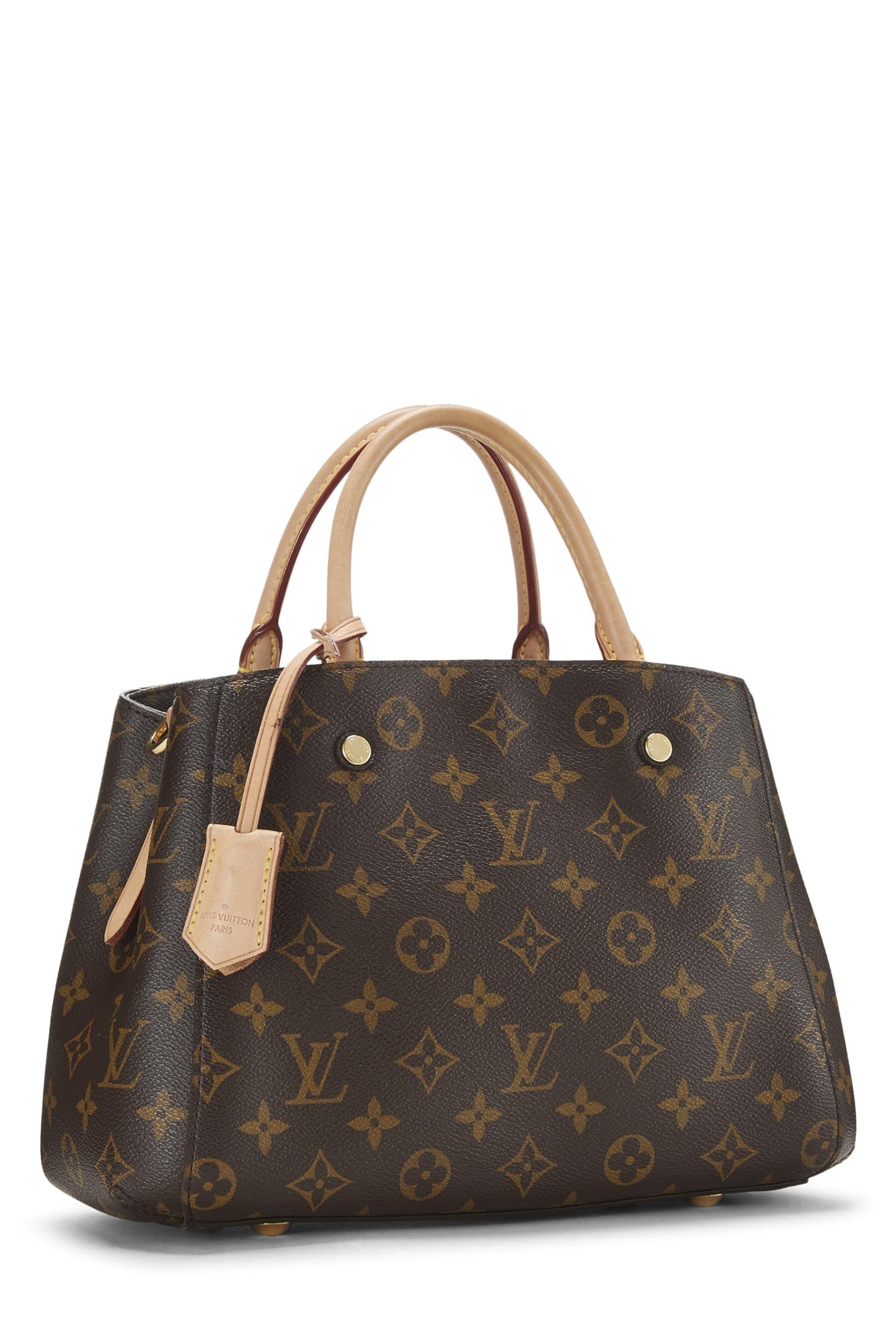 Louis Vuitton, Pre-Loved Monogram Canvas Montaigne BB, Brown