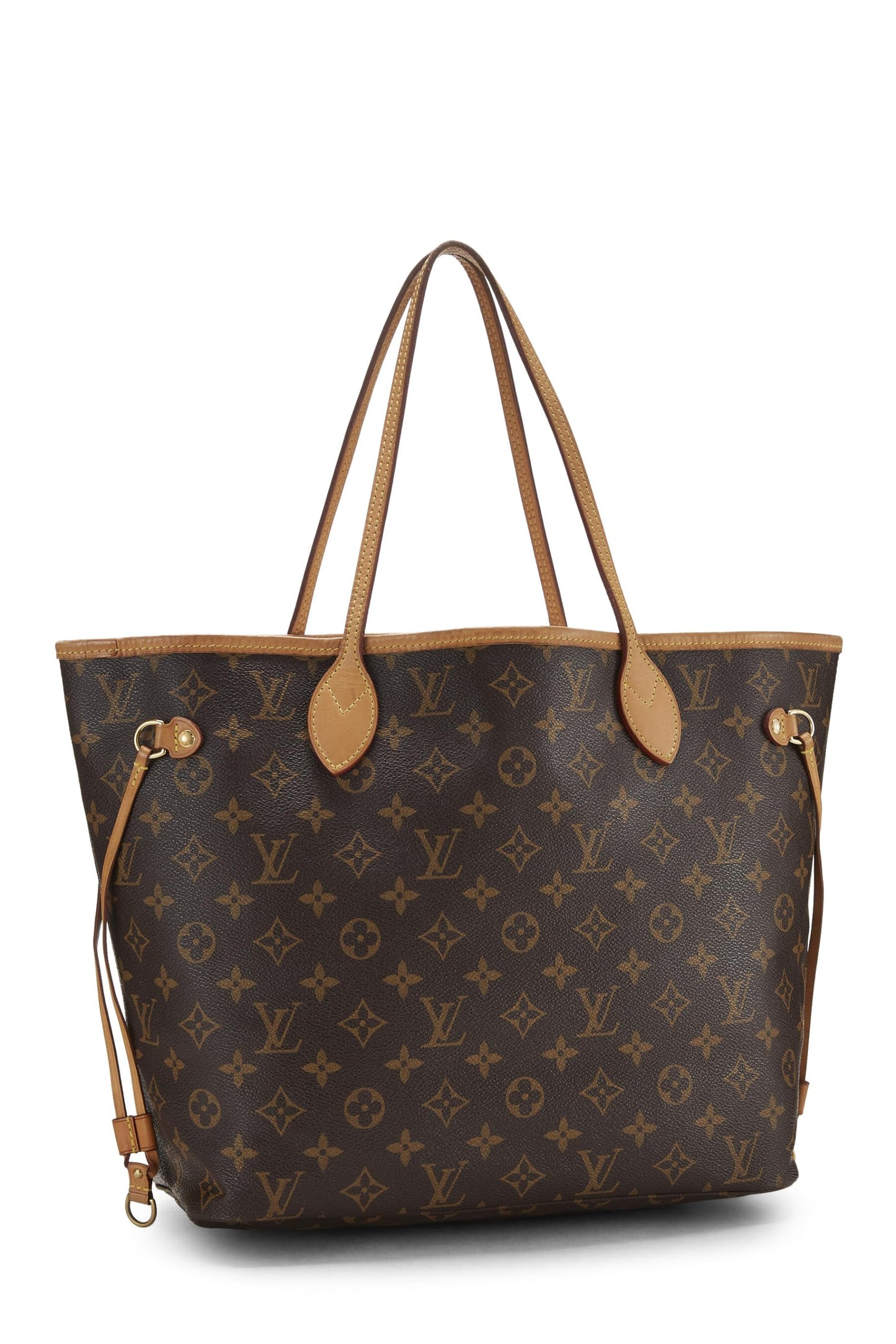 Louis Vuitton, Lona con monograma rojo Pre-Loved Neo Neverfull MM, Rojo