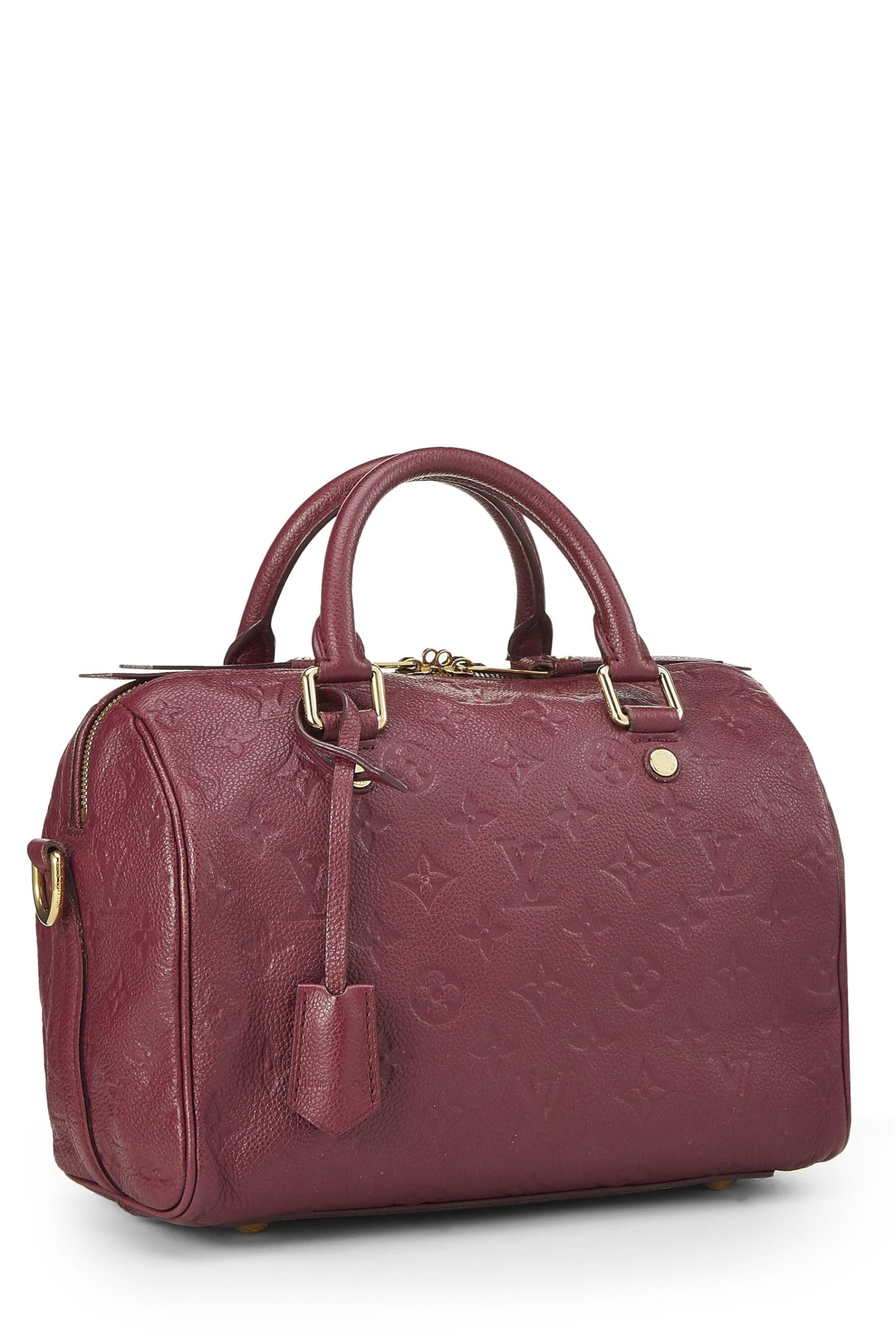 Louis Vuitton, Pré-aimé Aube Monogram Empreinte Speedy Bandouliere 25, Violet