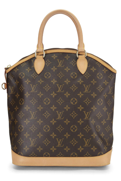 Louis Vuitton, Lockit en toile Monogram d'occasion, marron