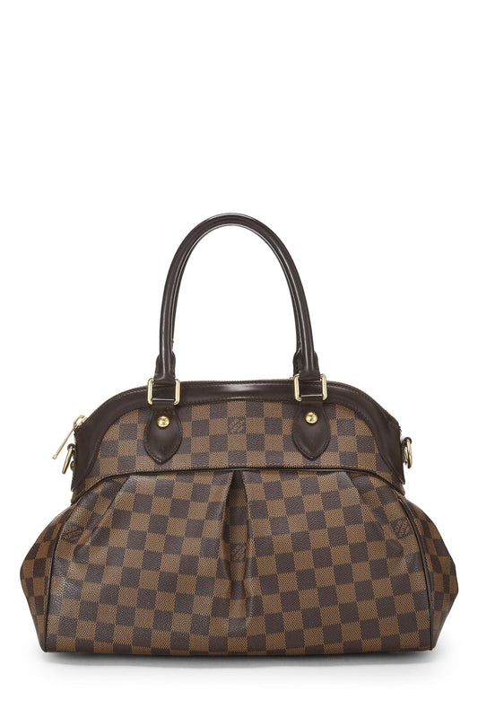 Louis Vuitton, Damier Ebene Trevi PM d'occasion, marron